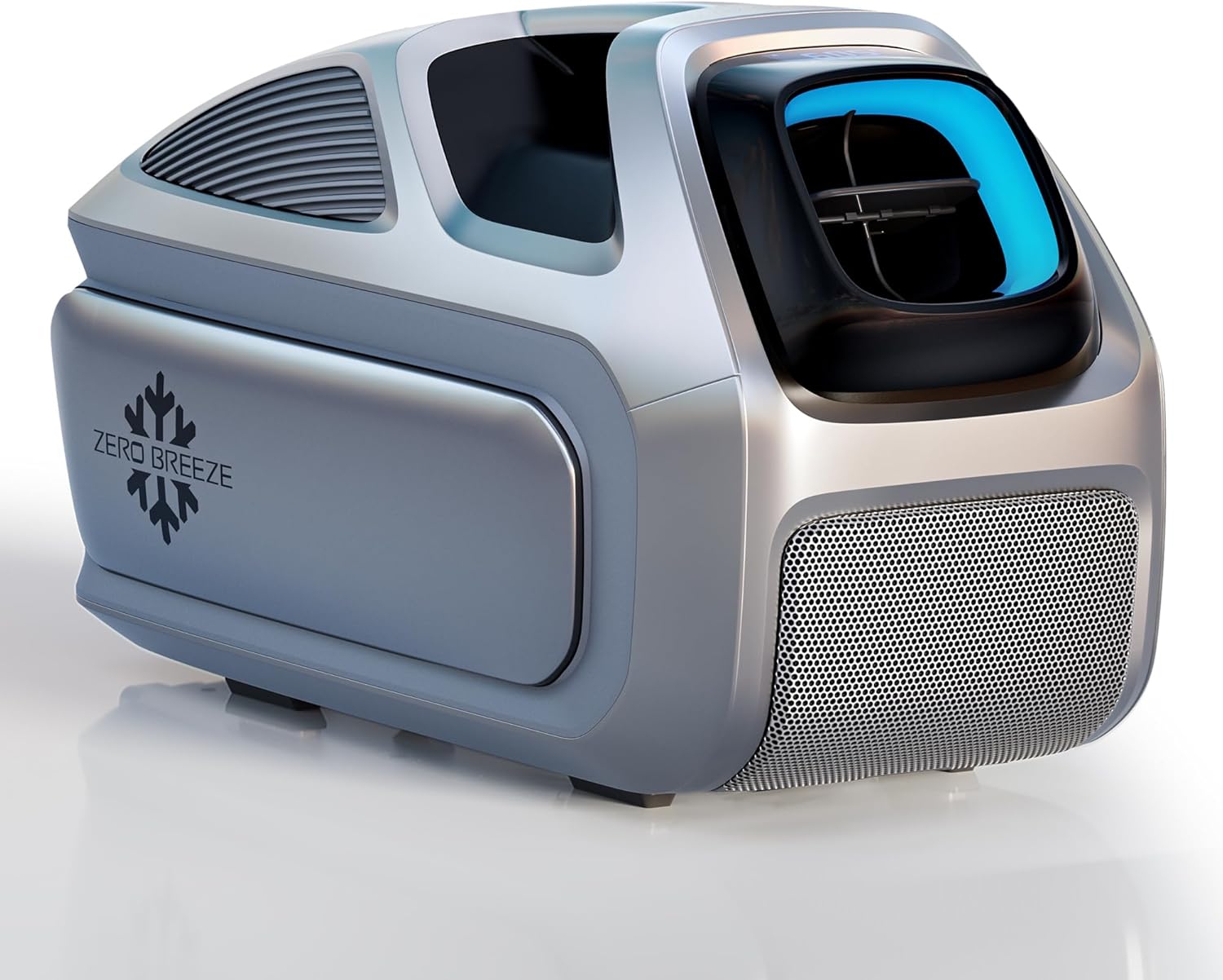 Zero Breeze Mark 3 Portable Air Conditioner,Camping Air Conditioners of 1550W/ 5280BTU Cooling and 1700W/ 5800BTU Heating,Portable Air Conditioners for Car,Outdoor,Rvs,Camping,Small Rooms or Pet Use