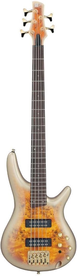 Ibanez SR Standard 5-string Electric Bass - Mars Gold Metallic Burst