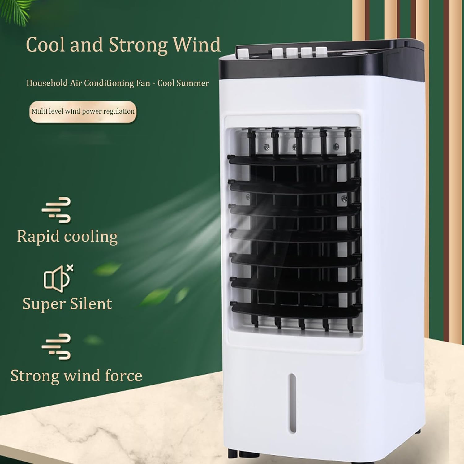 Silent Portable Air Conditioning,Multi-Function Portable Air Conditioner,Refrigeration Small Air Cooler,for Bedrooms, Homes, Offices, Study Rooms,etc