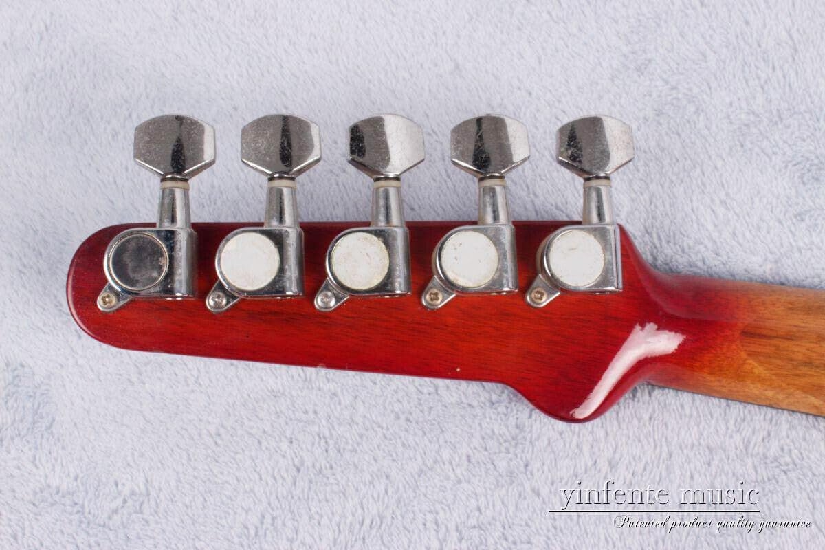 Solid Wood 5 Strings Electric Viola 16 Inch Guitar Shape Ebony Fittings Case Bow (16 Inch)