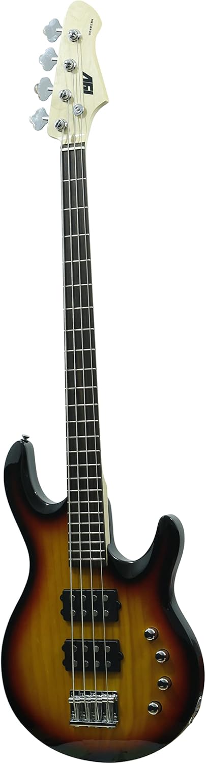 Unknown ivy 4 String Electric Bass, sunburst (IMM-300SB)