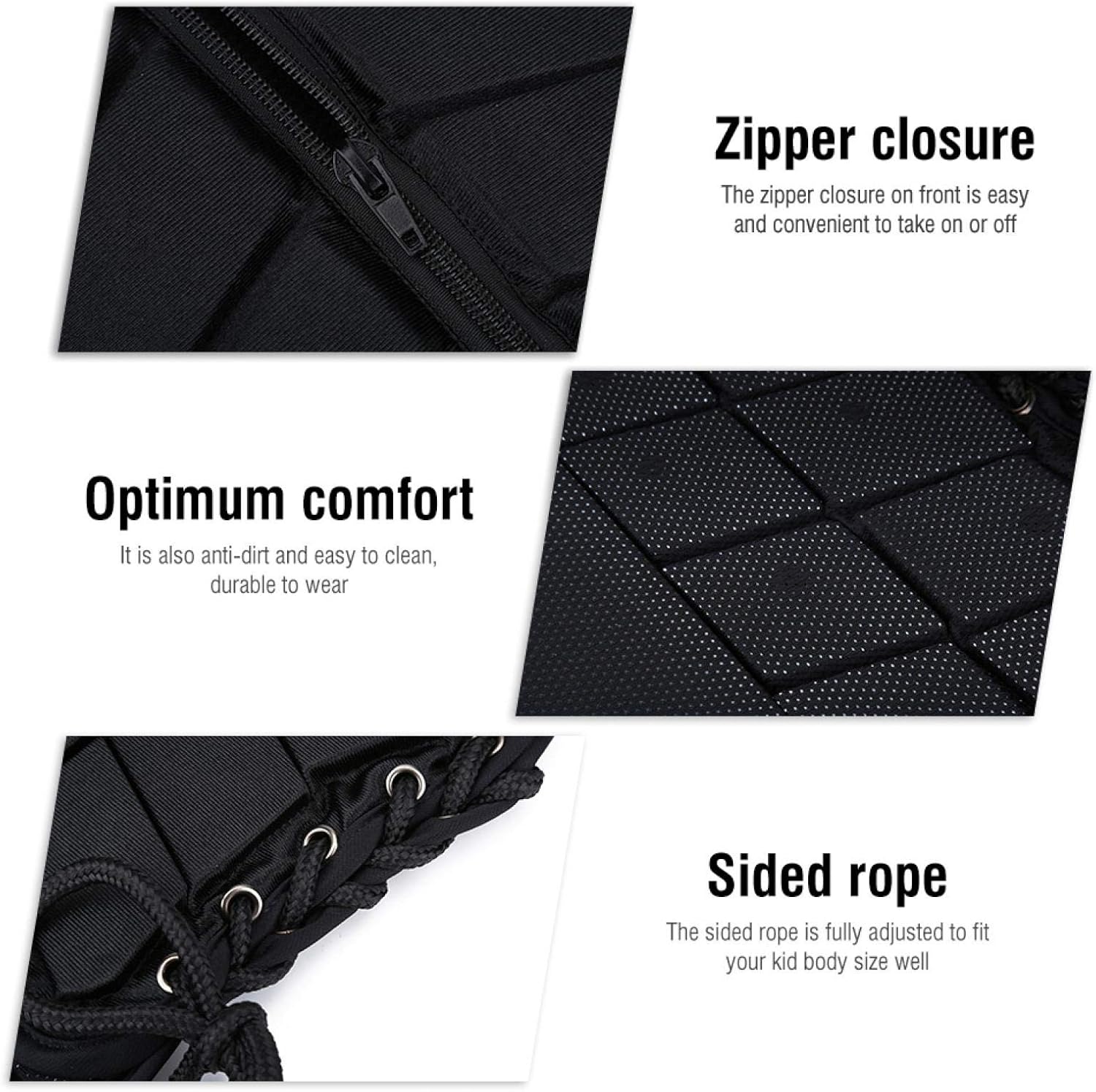 VBESTLIFE Horse Riding Vest,Protective Horse Riding Training Comfortable Vest for Boys Girls Children Kids Outdoor Accessory(CM)