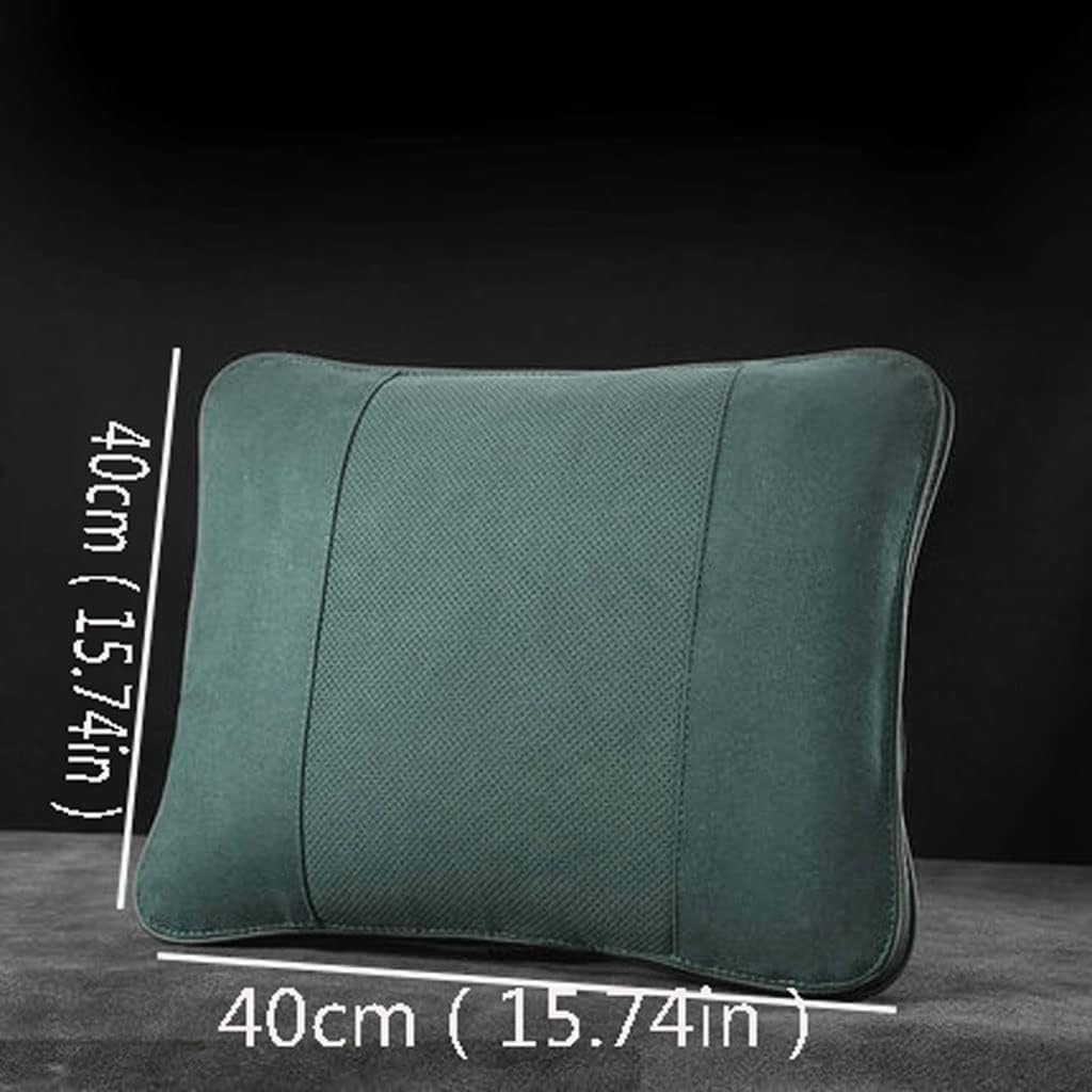 Throw Pillow Car Car Pillow Quilt Dual-Purpose Car Summer Rest Air Conditioner Quilt Lumbar Cushion with Pillow Core 15.74inx15.74in Small Pillow ( Color : Brass )