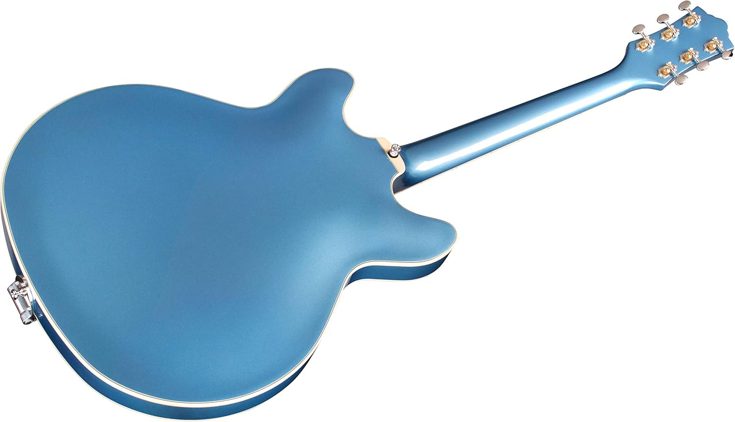 Guild Guitars Starfire I DC Semi-Hollow Body Electric Guitar, Pelham Blue, Double-Cut w/tremolo, Newark St. Collection