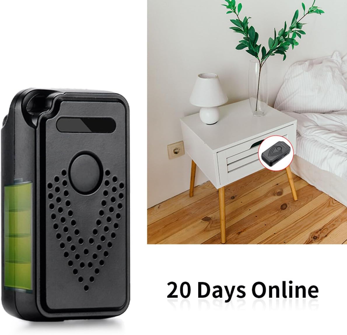 480Hr WiFi Mini Voice Recorder Live Stream 128G Voice-Activated Audio Recorder Digital Voice Recorder for Meetings, Interviews, Classroom