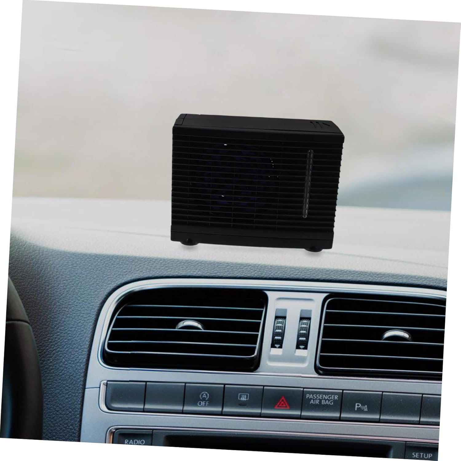 12v Mini Portable Car Air Conditioner High Efficiency Cooling Fan for Automotive 2 Speeds Low Noise