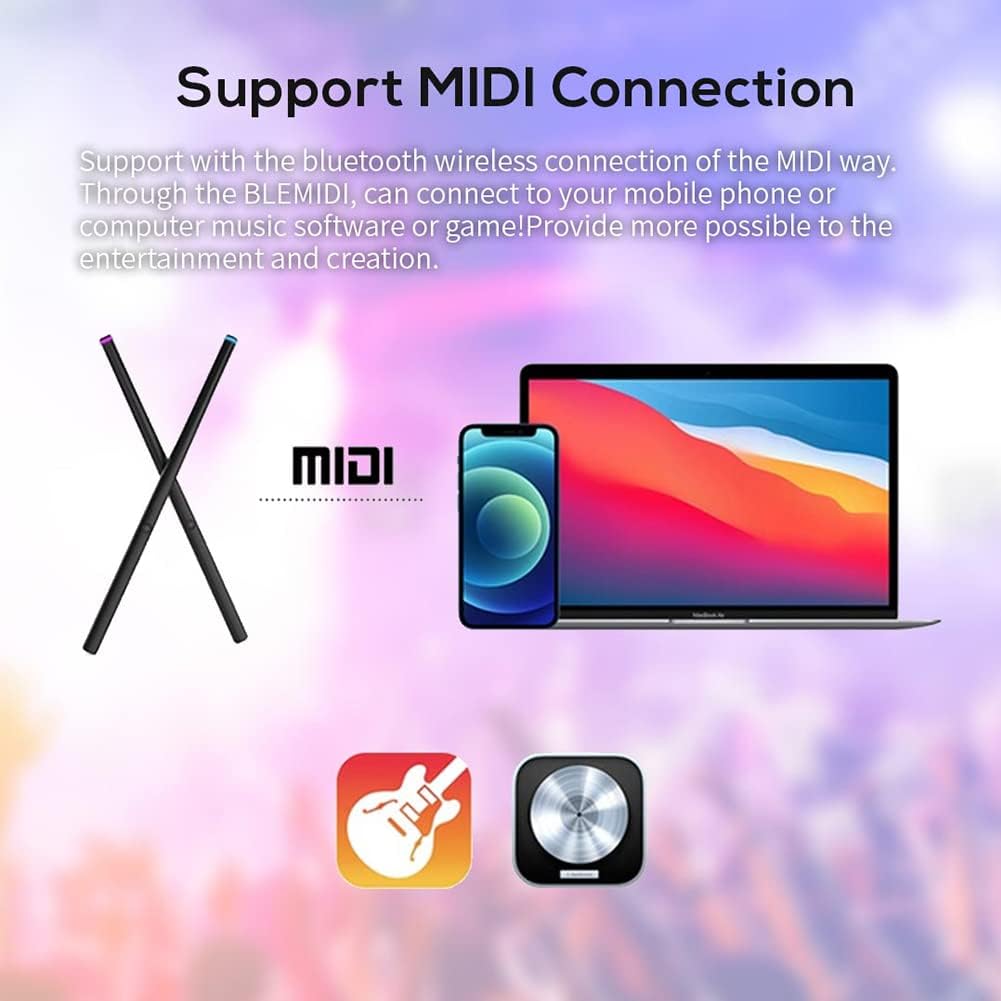 somatosensory drum set music electronic drum adult rock percussion portable air drum set suitable for beginners/adults/teens of musical instruments