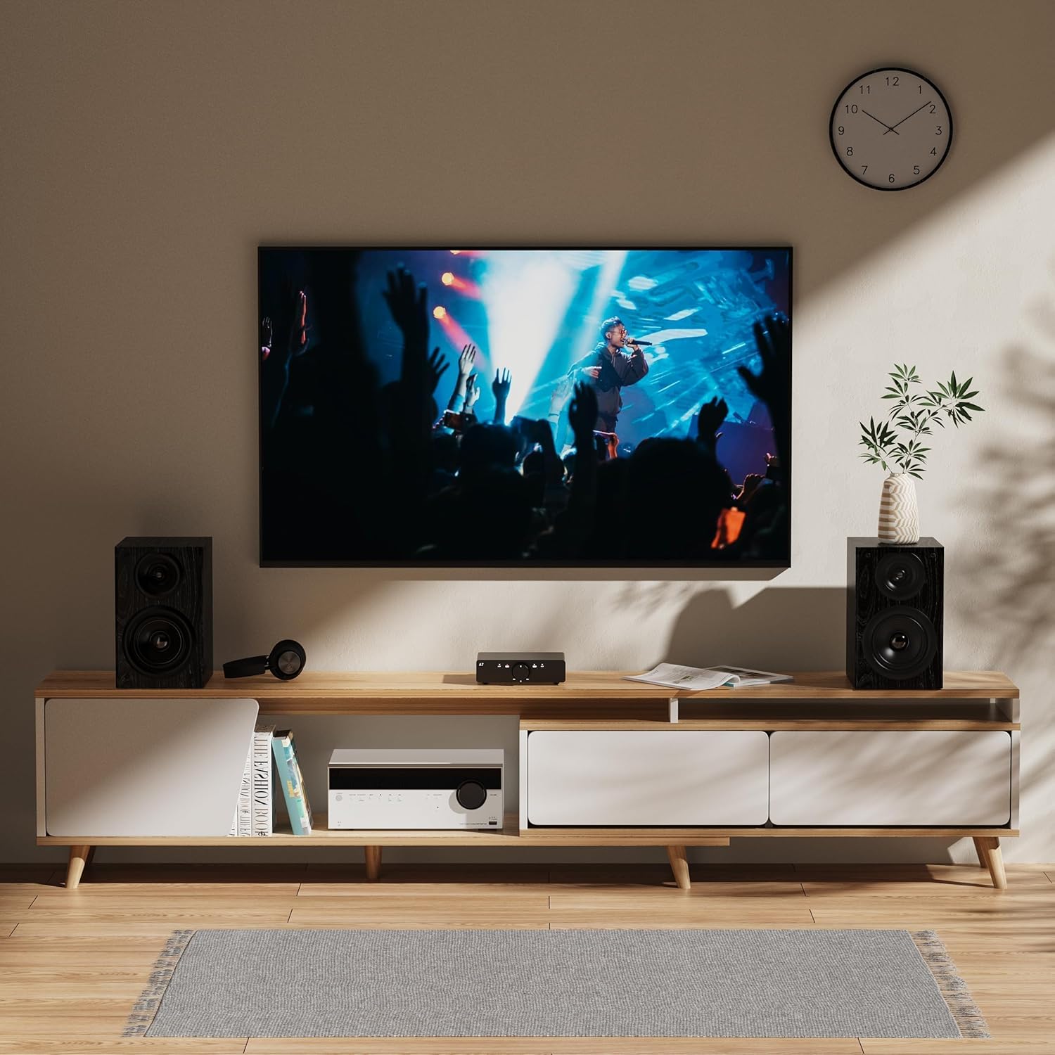 3e Audio A7 TPA3255 PBTL Next-gen HiFi Stereo Amplifier with Enhanced PFFB Professional Amplifier with 48V/5A Power Supply