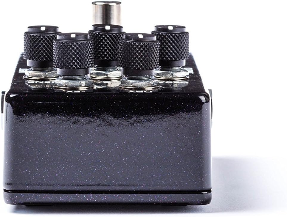 MXR M82 Bass Envelope Filter Effects Pedal BUNDLE with AC/DC Adapter Power Supply for 9 Volt DC 1000mA, 2 Metal-Ended Guitar Patch Cables AND 6 Dunlop Guitar Picks