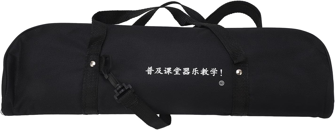 32 Keys Melodica Instrument, Mouthpiece Melodica Air Piano Keyboard Musical Instrument with Carrying Bag (Black)
