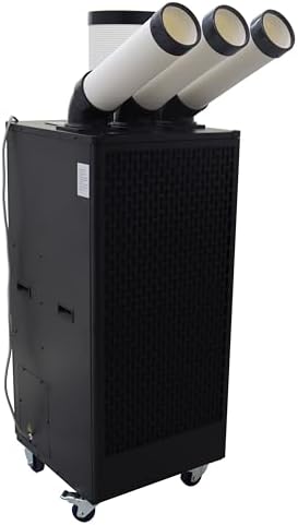 Industrial Spot Cooler Air Conditioner Commercial Mobile Outdoor Cooling Aircon 220V Columns Outlet 1000-1100m³/h Air Flow