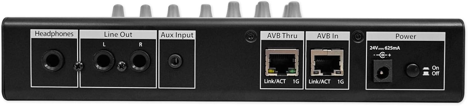 PRESONUS EarMix 16M 16x2 16-Channel AVB Monitor Mixer+Audio Technica Headphones