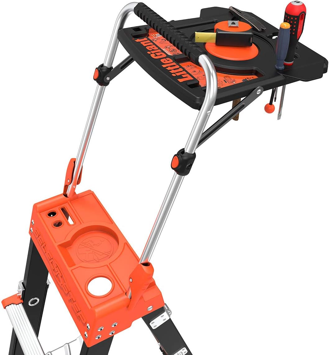 Little Giant Ladders, AirDeck Workstation, Ladder Accessory, Plastic, 25 Lbs Weight Rating, (26057-001)