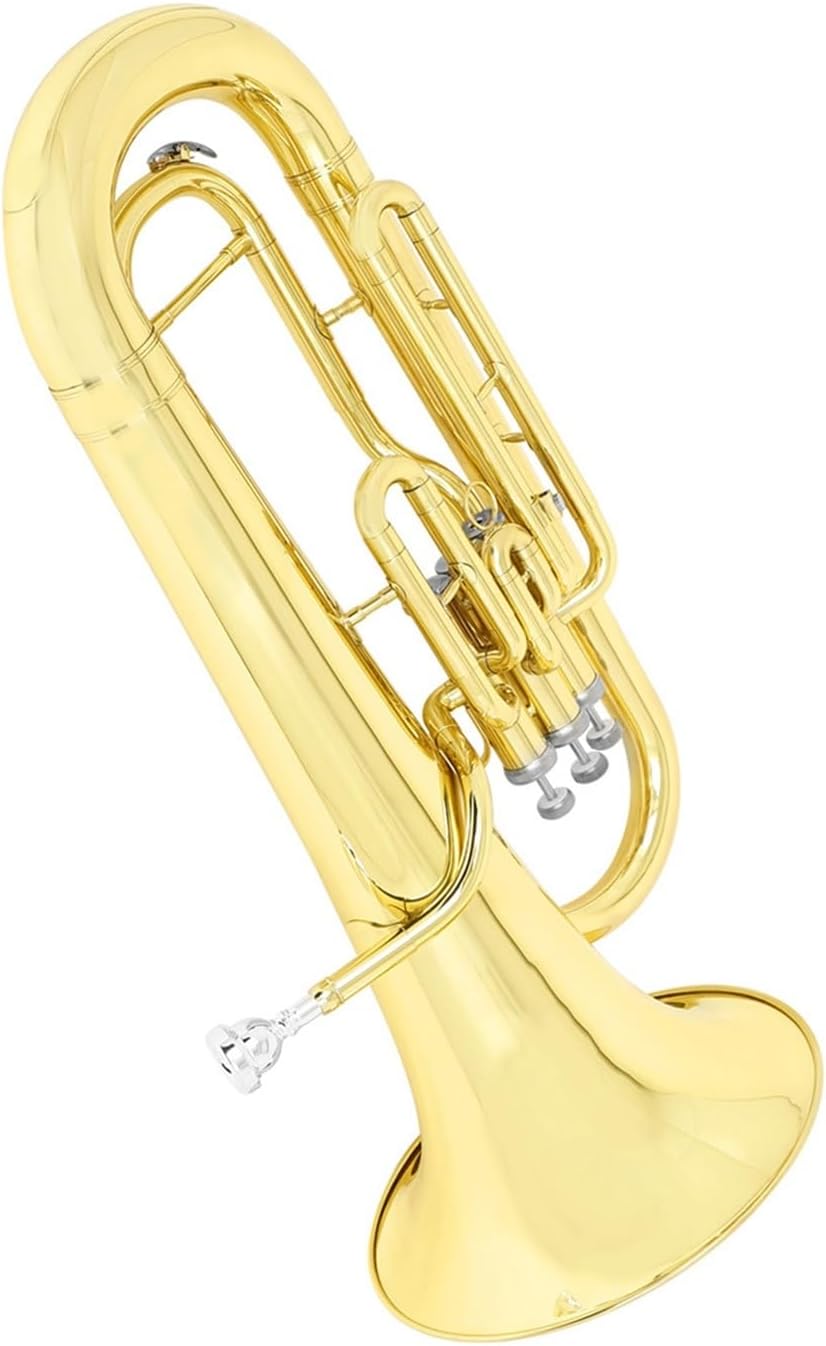 Euphonium Tubular Instrument In B Flat Major With Three Keys Suitable For Beginners Euphonium All-brass Instrument