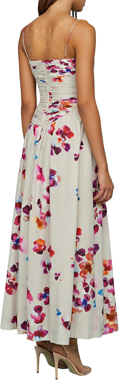 AMUR Women's Michele Midi Dress