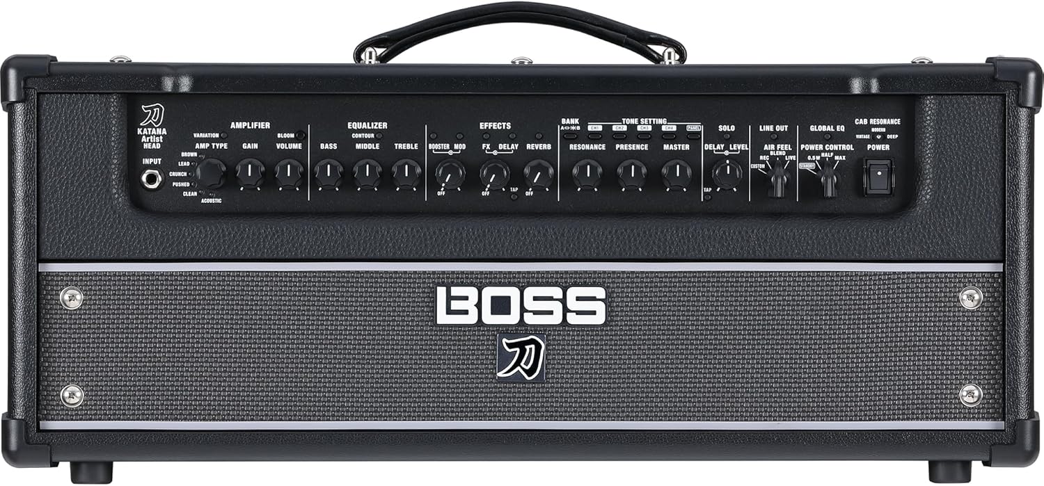 BOSS Katana Artist Head Gen 3 Guitar Amplifier | Flagship 100-Watt Amp Head | Evolved Tube Logic Sound | Sophisticated Tone Tools | Advanced Performance Features