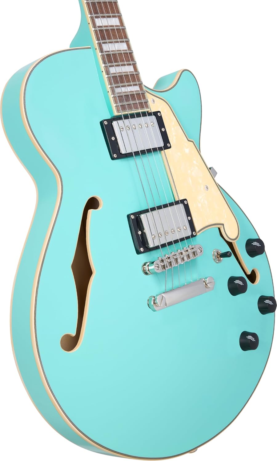 D'Angelico Premier SS Semi-hollow Electric Guitar - Surf Green