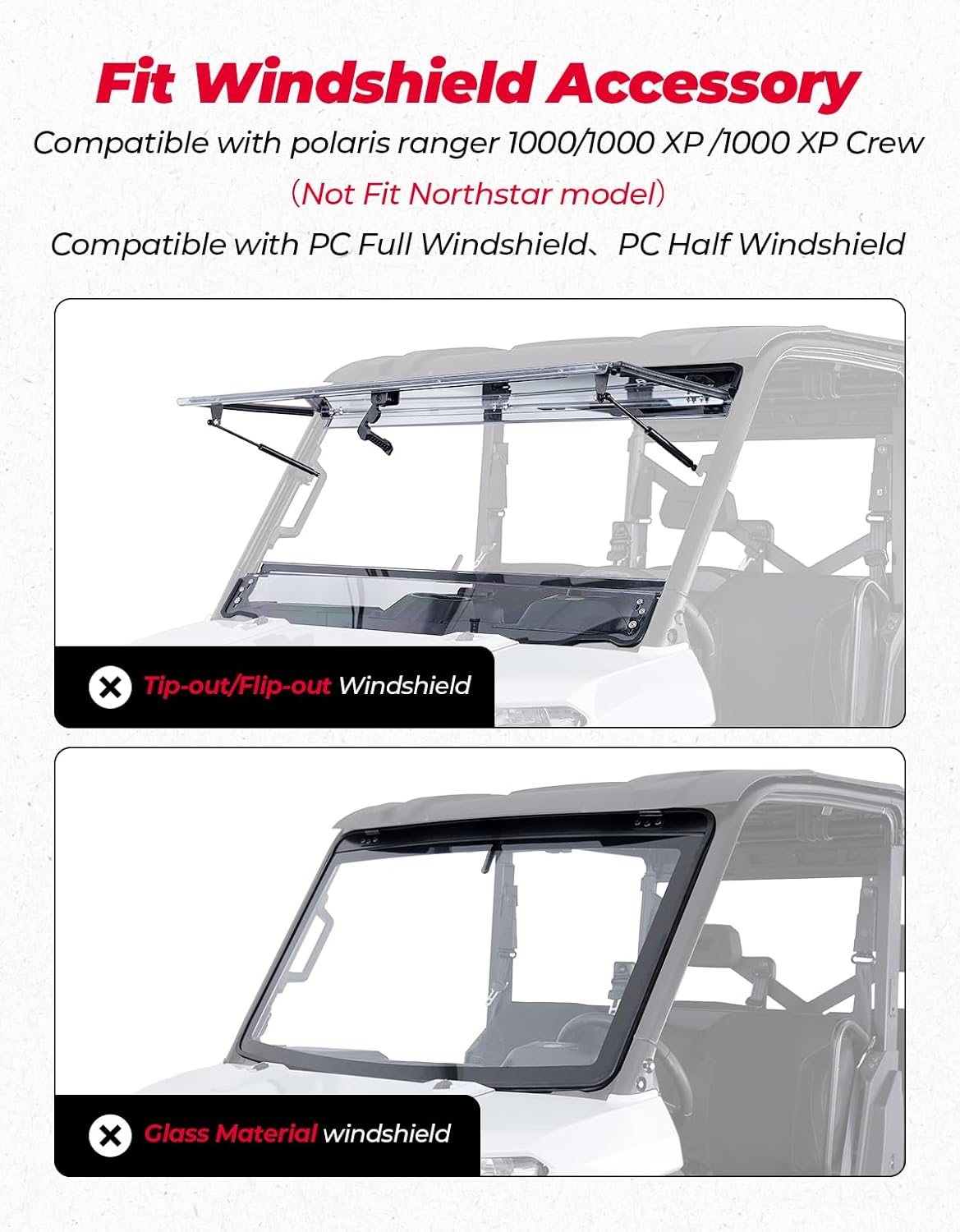 KEMIMOTO UTV 3-Speaker Audio Kit with 5.25