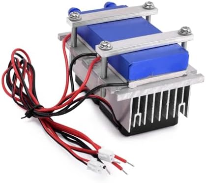 144W Thermoelectric Refrigeration Cooler 12VDC 30A Semiconductor Cooling System for Air Conditioning Fan Lucky
