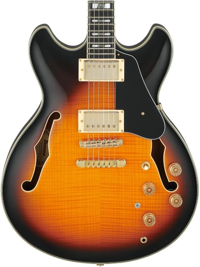 Ibanez JSM10 John Scofield Signature - Vintage Yellow Sunburst