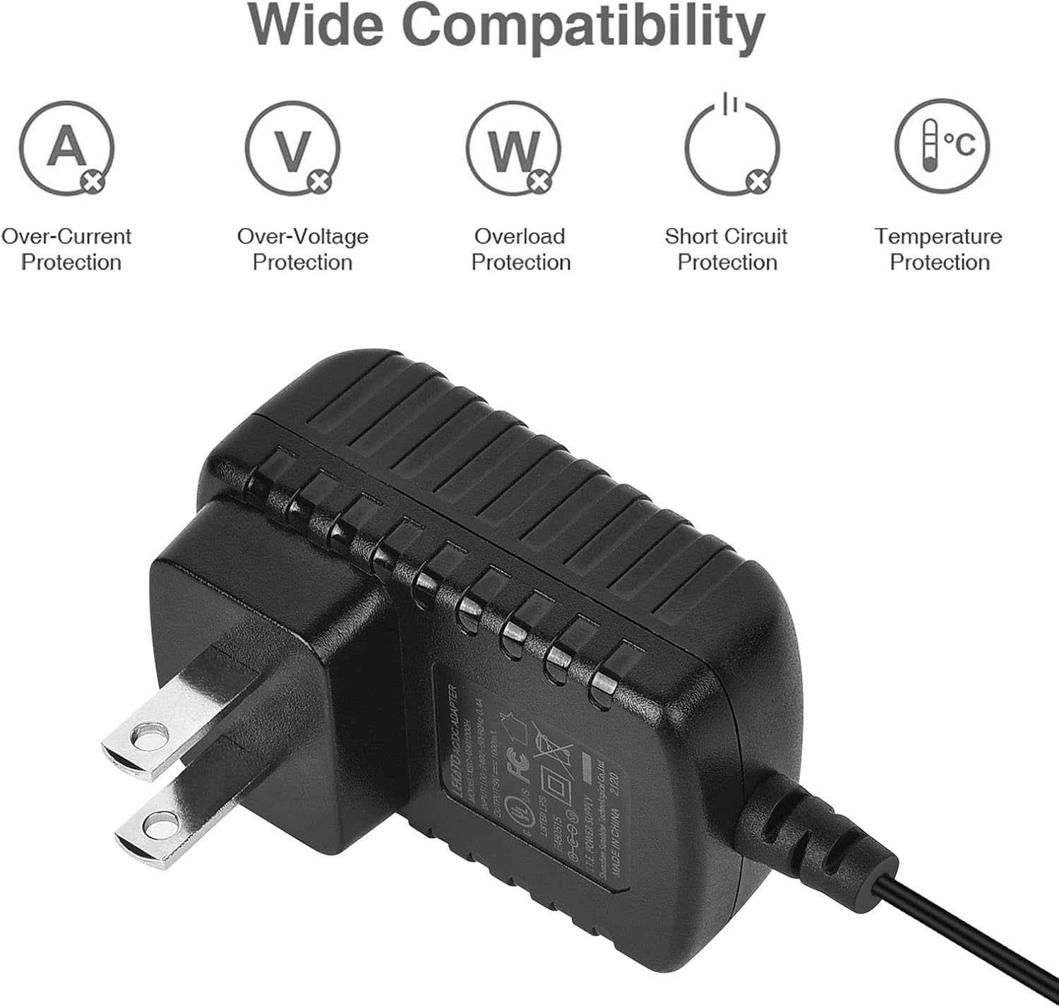 LEKATO Guitar Looper Pedal Effect Pedal with Tuner Function Looper Pedal Loops 9 Loops 40 minutes Record Time with USB Cable and 9V 0.6A Pedal Power Supply Adapter