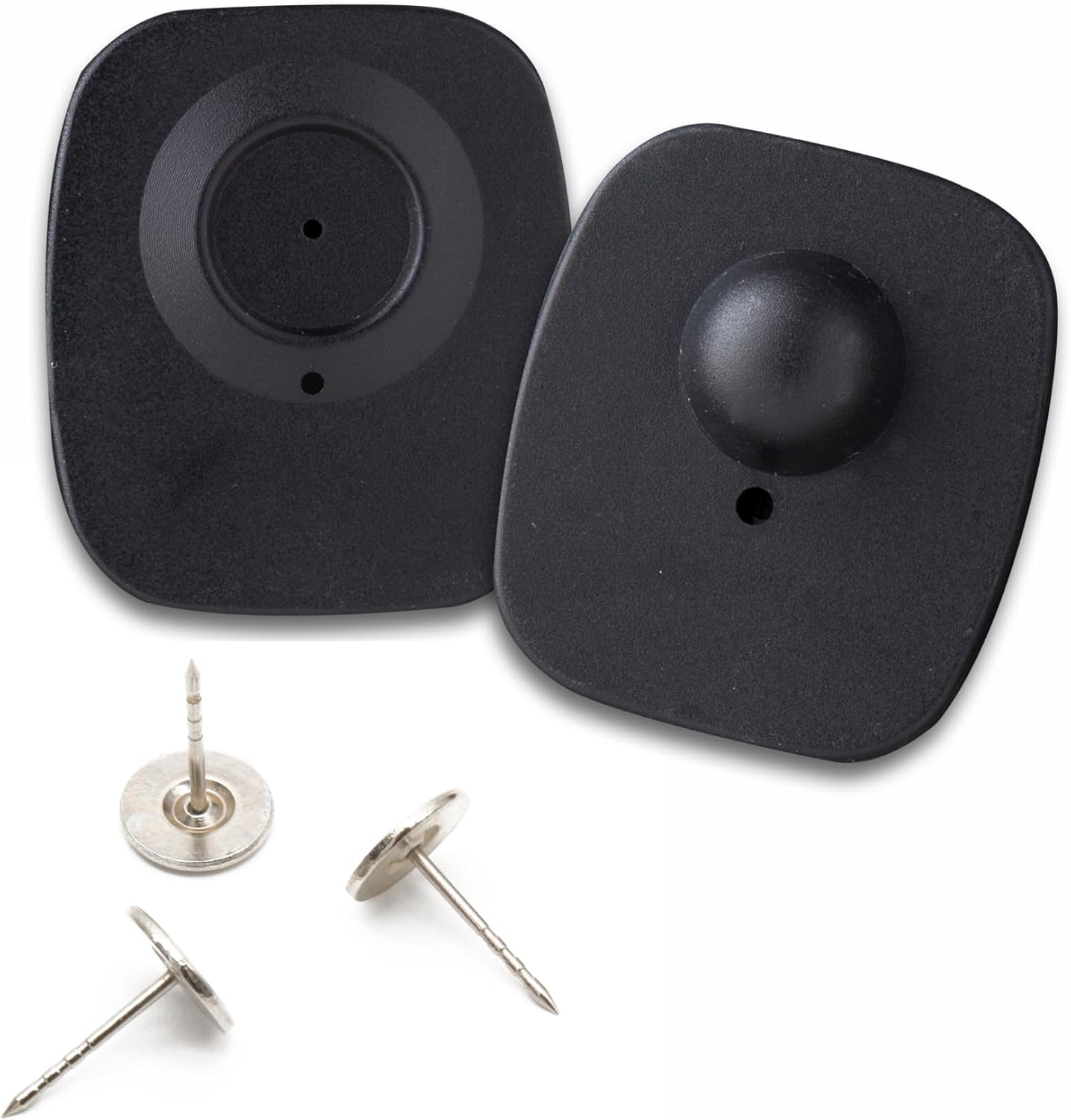 RF 8.2MHz Mini Security Tags with Pin – 1000-Count – Checkpoint Security Compatible for Theft Prevention – for Apparel, accessories, others by Bullseye Protection