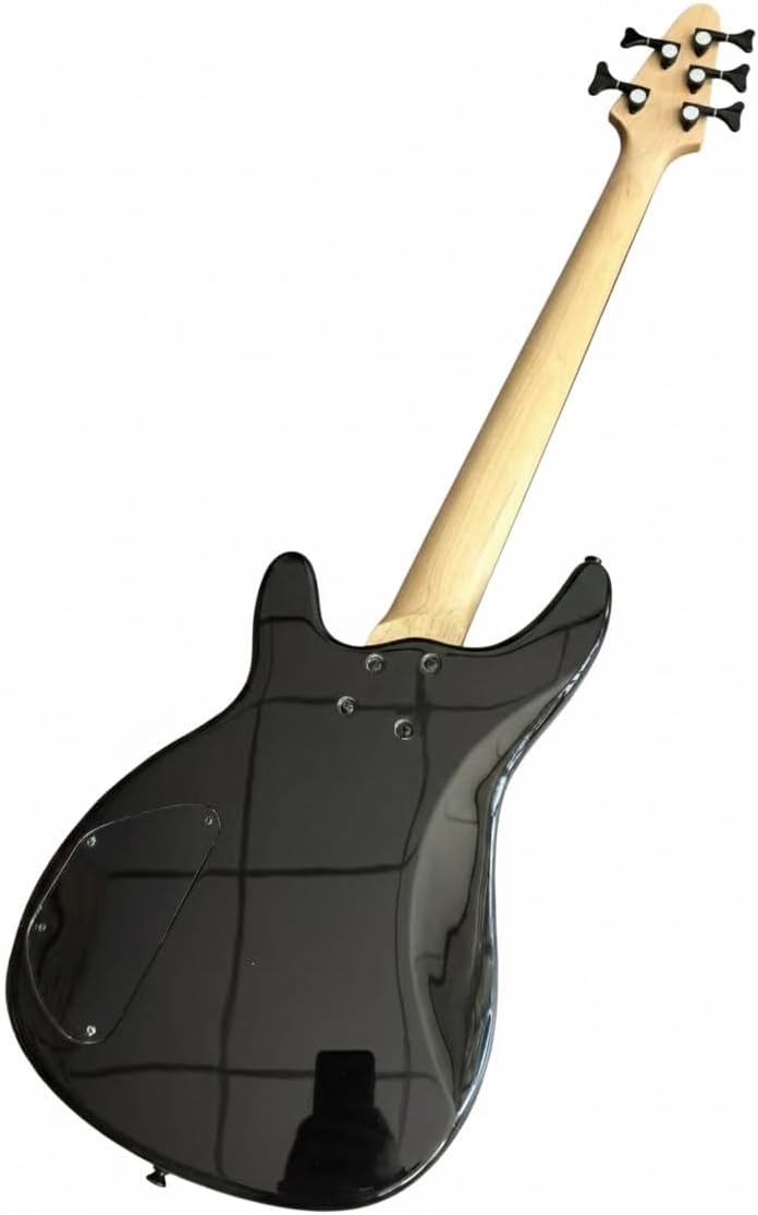 Modern Electric Bass Guitar 4 String & 5 Options Dual Humbucker 24 Fret Extended Range(5-String)