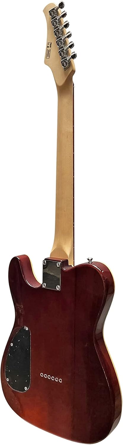 IYV-ITF-350 6 string Solid Top-Semi Hollow Body Electric Guitar, Natural