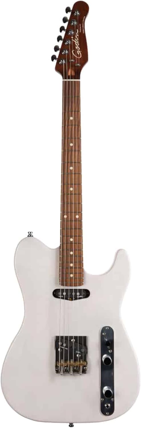 Godin Stadium HT Electric Guitar - Trans White with Rosewood Fingerboard
