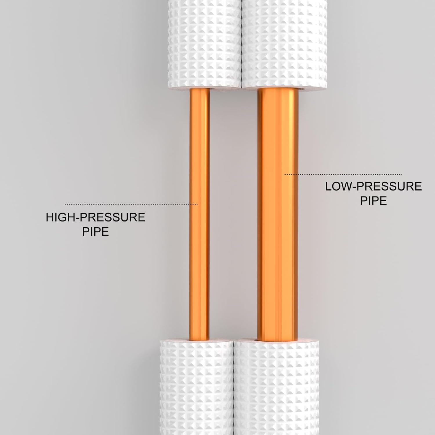 GASHER 50ft Mini Split Line Set 1/4
