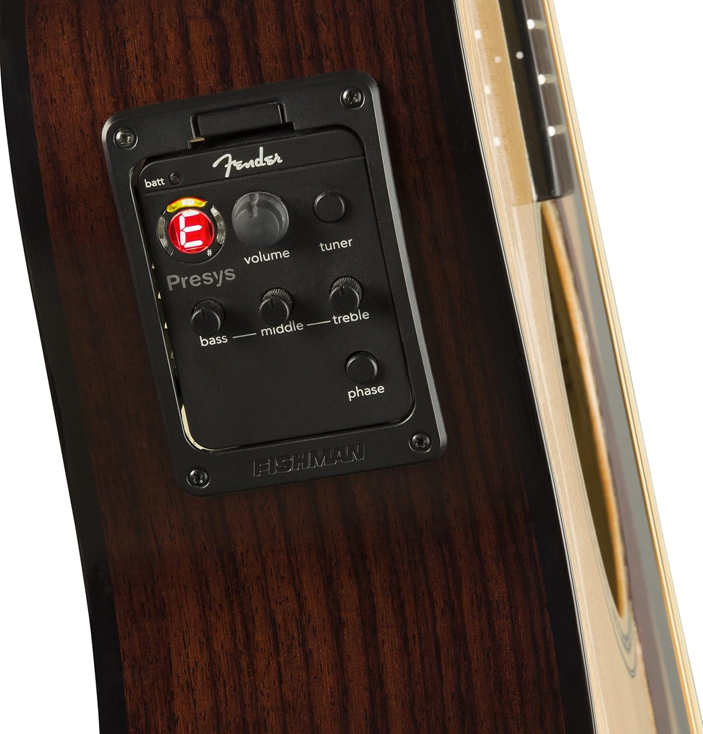 Fender CC-140SCE Concert Cutaway Acoustic Guitar, Natural, with Case