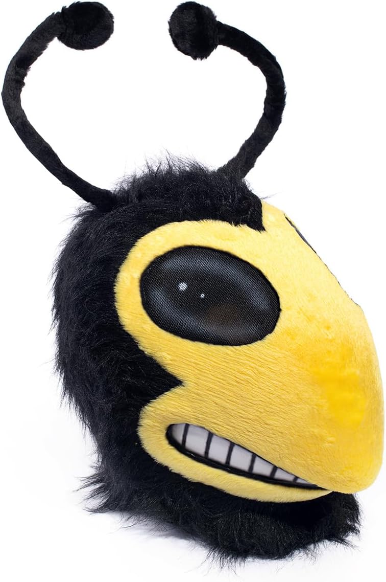 TCDesignerProducts Bee/Hornet Mascot Costume Black, School Spirit Sports Fan Gear, Football Cheerleader Accessories, Homecoming
