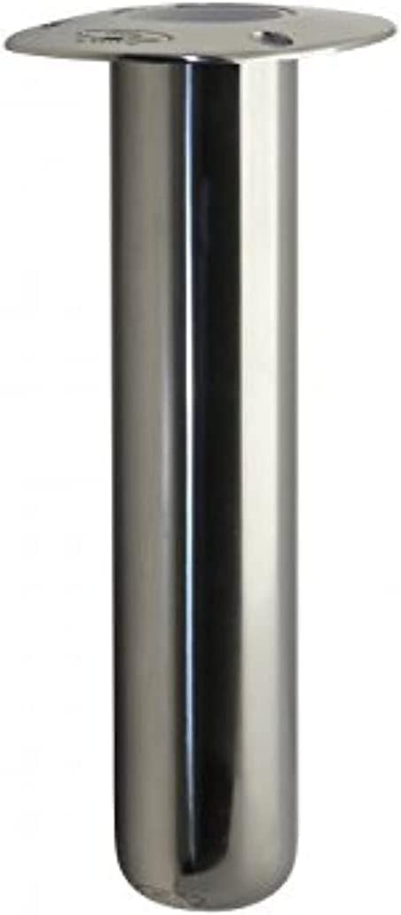 CE Smith - Flush Mount Cast Bottom Rod Holder - Tough Boat Accessories - 0-Degree (53670CA)