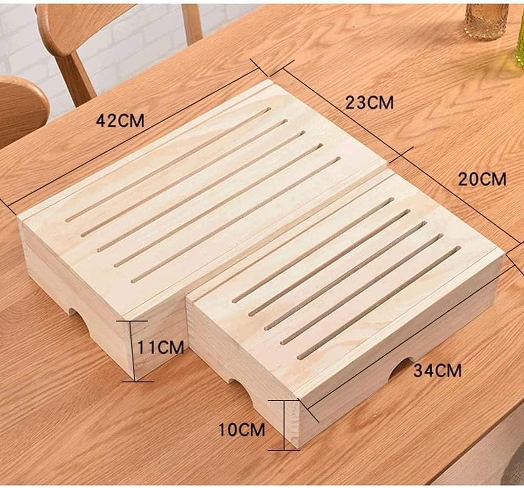 Wooden Wireless Router Storage Box,Wall-Mounted WiFi Storage Box,Wireless Router Storage Shelf Creative TV Set-top Box Wall Storage(31.6 * 7.6 * 17.6cm)