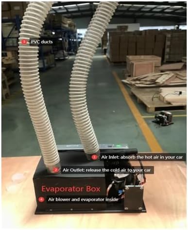 Air Conditionera, Micro DC Air Conditioner, 700W Compact Cooling & Heating for Electronics, Vehicles, & Small Spaces, DC 24V, R290 Refrigerant