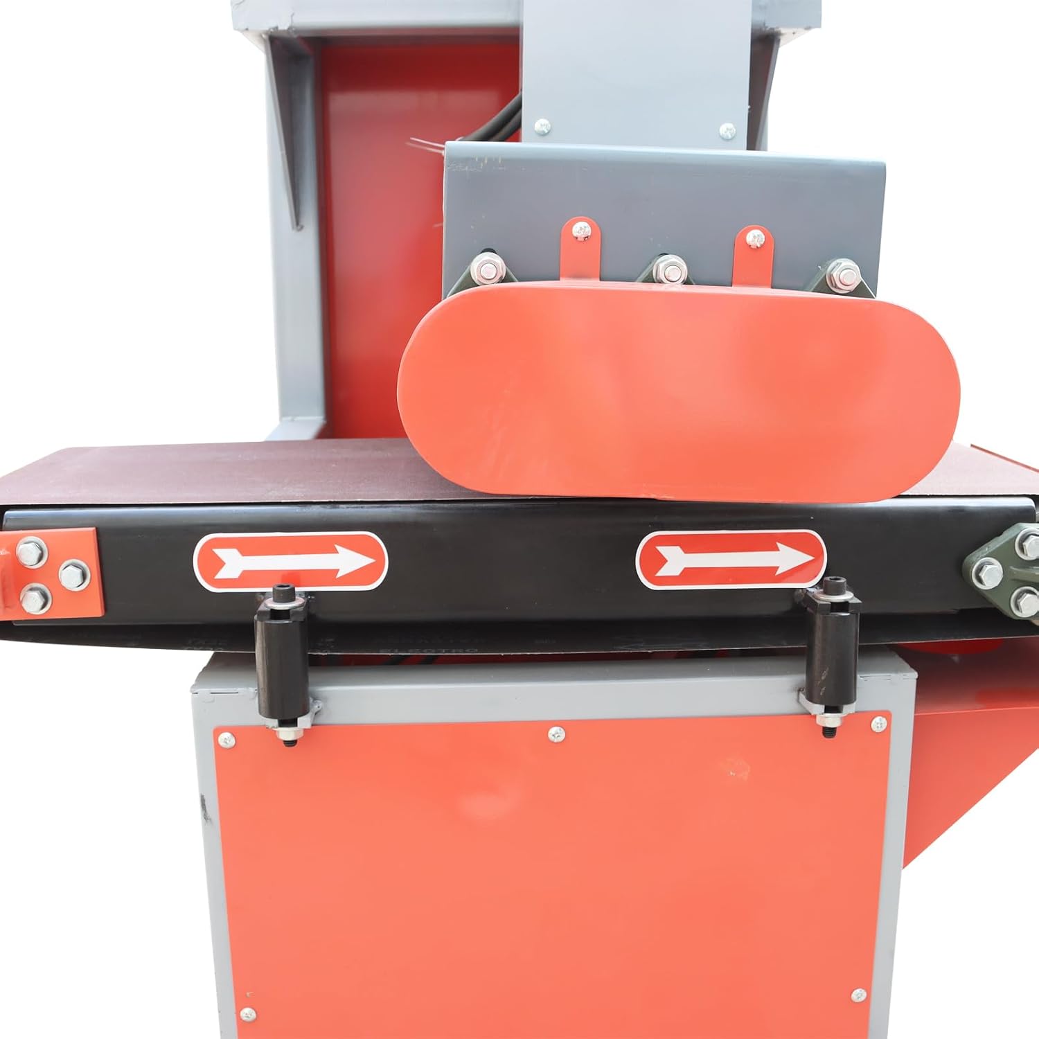 Drum Sander Surface Polishing Machine 11.8inch Sand Belt Width Electric Sanding Machine Belt Sander for Wood Metal Plastic Glass and Steel 220V