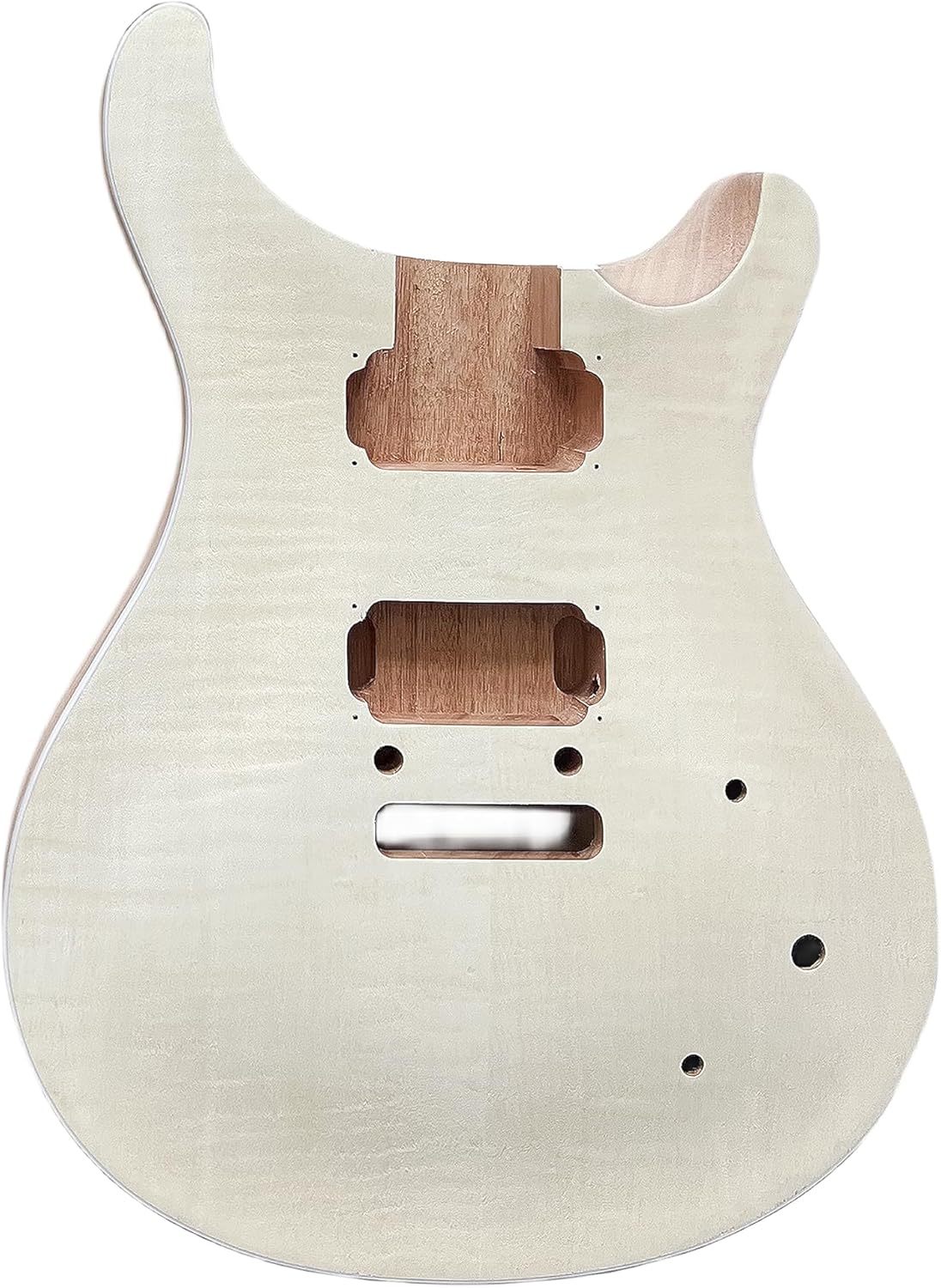 DBL PRS Style DIY Electric Guitar Kits,6 String Right-Handed with Mahogany Body Mahogany Neck Rosewood Fingerboard Chrome Hardware,Build Your Own Guitar.