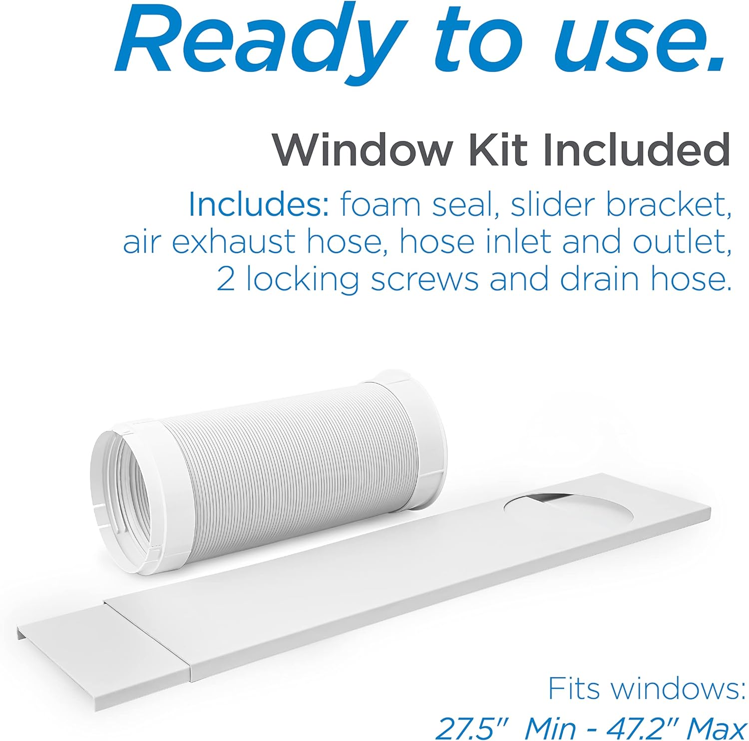 Commercial Cool 14,000 BTU Portable Air Conditioner with Heat and Remote Control