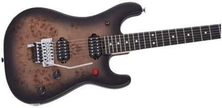 EVH 5150 Series Deluxe Poplar Burl Electric Guitar - Black Burst