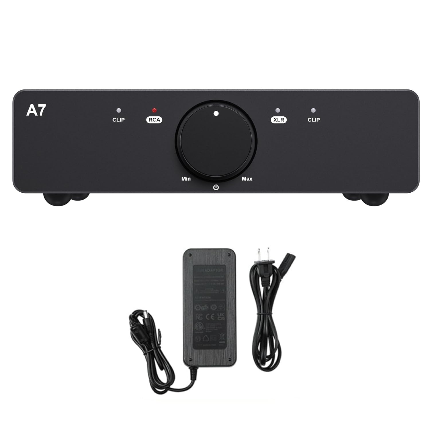 3e Audio A7 TPA3255 PBTL Next-gen HiFi Stereo Amplifier with Enhanced PFFB Professional Amplifier with 48V/5A Power Supply