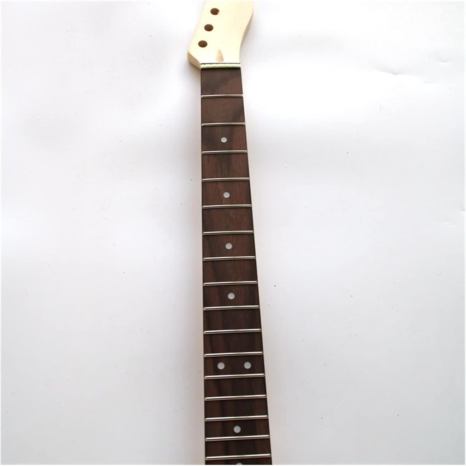 Unfinished Guitar Kit Maple Tiger Grain Maple Electric Guitar Basswood Body and Rosewood Fingerboard DIY Combination Handmade ​Guitar Body