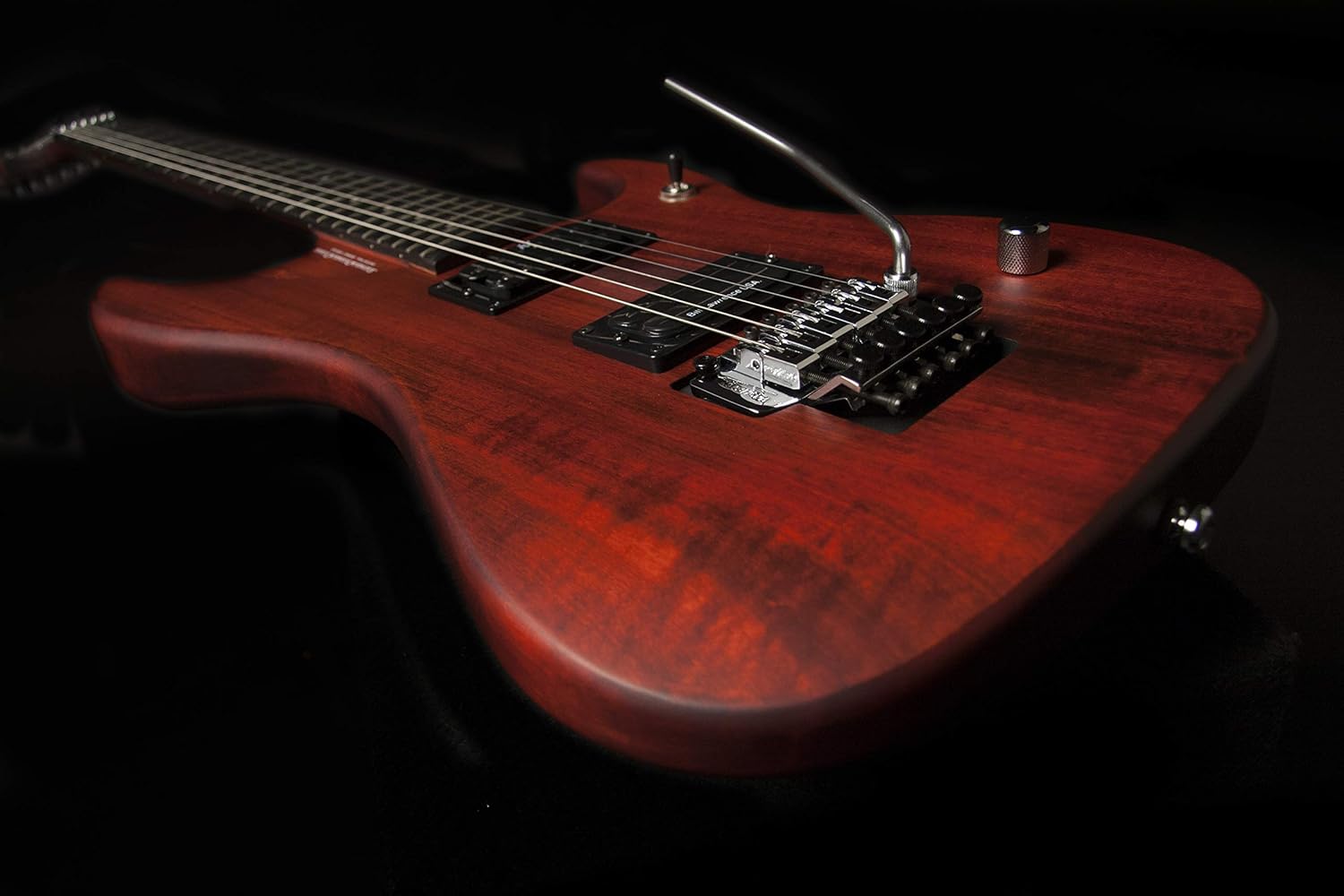 Washburn 6 String Solid-Body Electric Guitar, Padauk Vint. Matte (N24PSVINTAGEK-D)