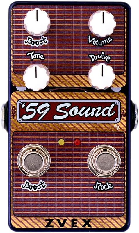 ZVex Effects Vertical Vexter '59 Sound Distortion Guitar Effects Pedal