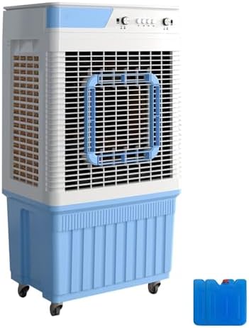 Portable Air Conditioners, Cooler for Room, Wind from All Directions, 40L/9bal Water Tank, 3 Speeds, for Shop, Factory, Garage