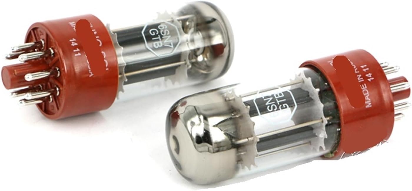 6SN7 Tube Replaces 6N8P/6H8C/CV181 Vacuum Tube, Precision Matching for Amplifier(1 pcs)