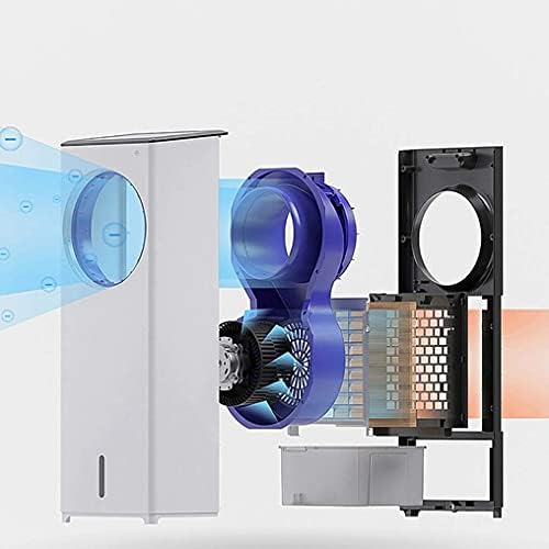 Air Cooler for Home Office Evaporative Coolers Portable Air Conditioner Fan, Evaporative Cooler 3 Fan Speed, Conditioner Super Quiet Humidifier Misting Fan For Home Office Bedroom