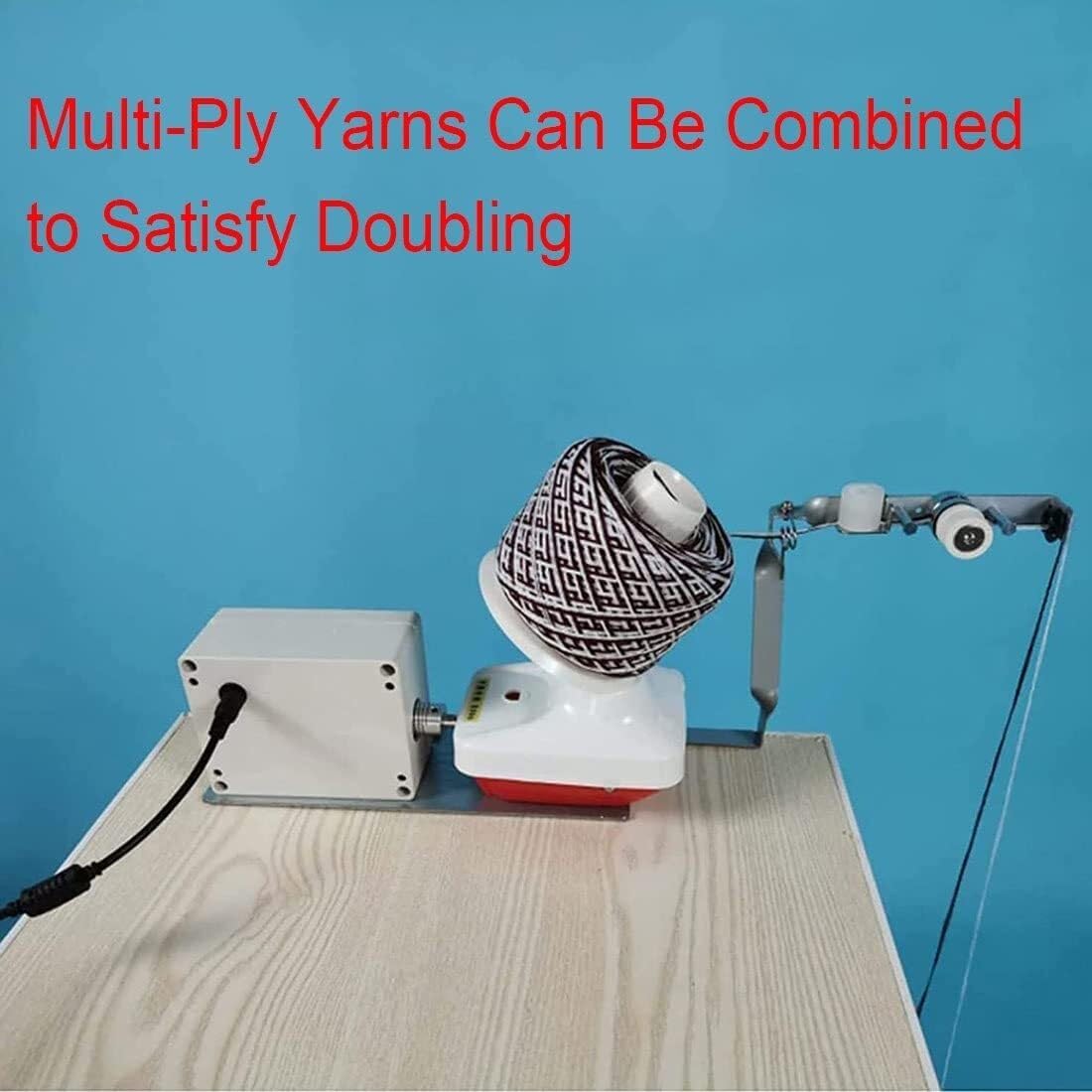 Adjustable Speed Electric Knitting Drum Winding Machine, Automatic Yarn Ball Winding Machine, Fast Yarn Winding Machine, Home use Knitting Machine