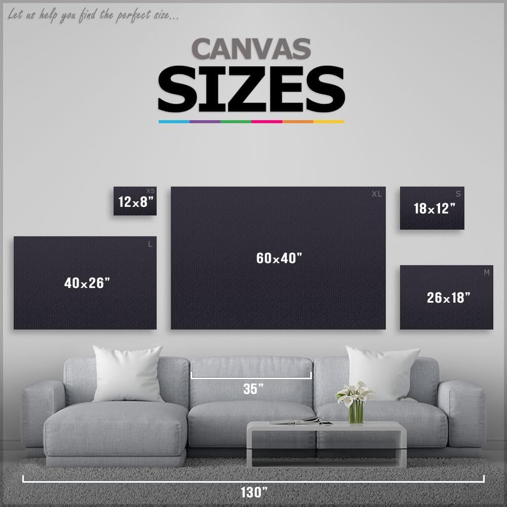 ARTCANVAS Black Electric Guitar Blues Rock Roll Instrument Canvas Art Print Stretched Framed Painting Picture Poster Giclee Wall Decor - 40