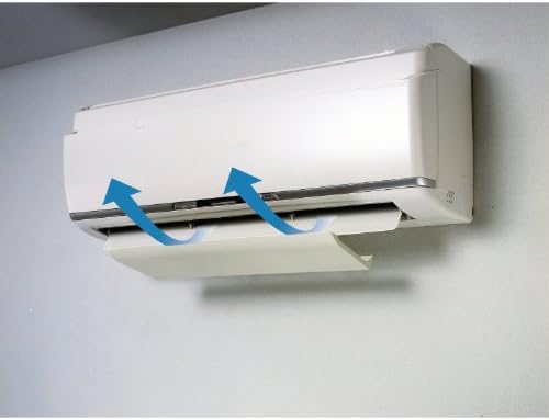 AIR WING Pro, Angle Adjustable Air Conditioner Deflector helps Cooling/Heating Air Circulation, Anti Blast, Wind Baffle and Direction, Anti-Condensation (Ivory, Set of 2)