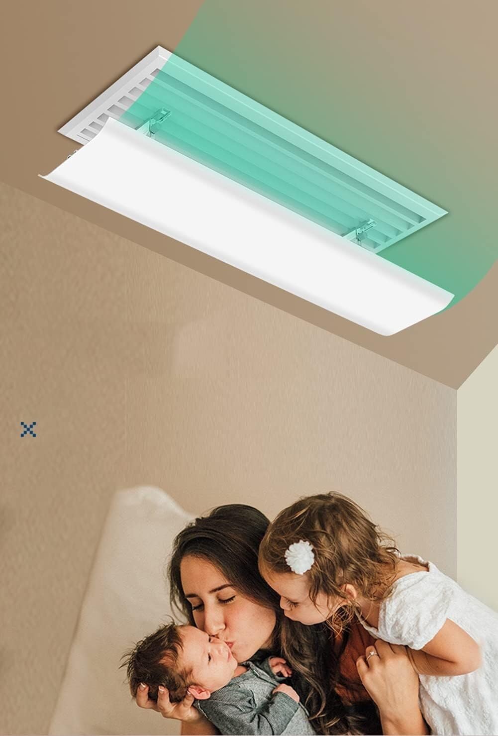 Central Air-Conditioning Windshield, Anti-Straight Wind Deflector Air Outlet Baffle Office Air Conditioner